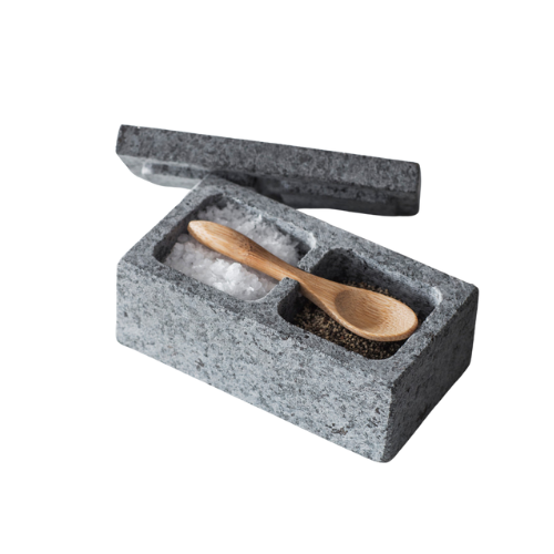 Granite Salt & Pepper Pinch Pot