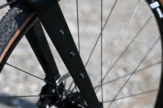 Sonder Camino Ti gravel bike with carbon forks