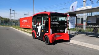 i-Cristal autonomous shuttle bus