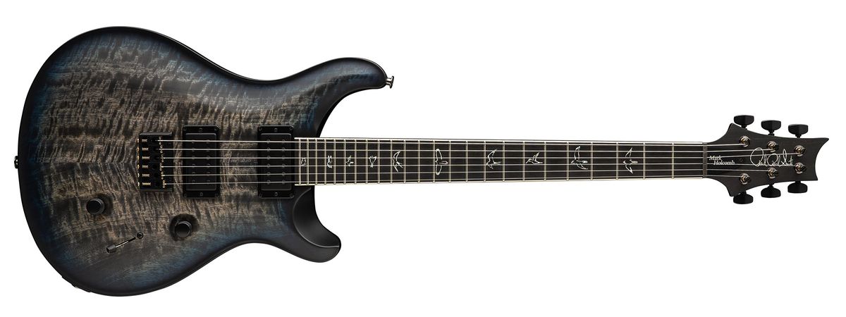 PRS Mark Holcomb: previously only a limited edition run, the Periphery guitarist's Core Series signature model is now part of the PRS Guitars catalogue, as the Maryland high-end brand continues its 40th Anniversary celebrations by keeping the releases coming each month.