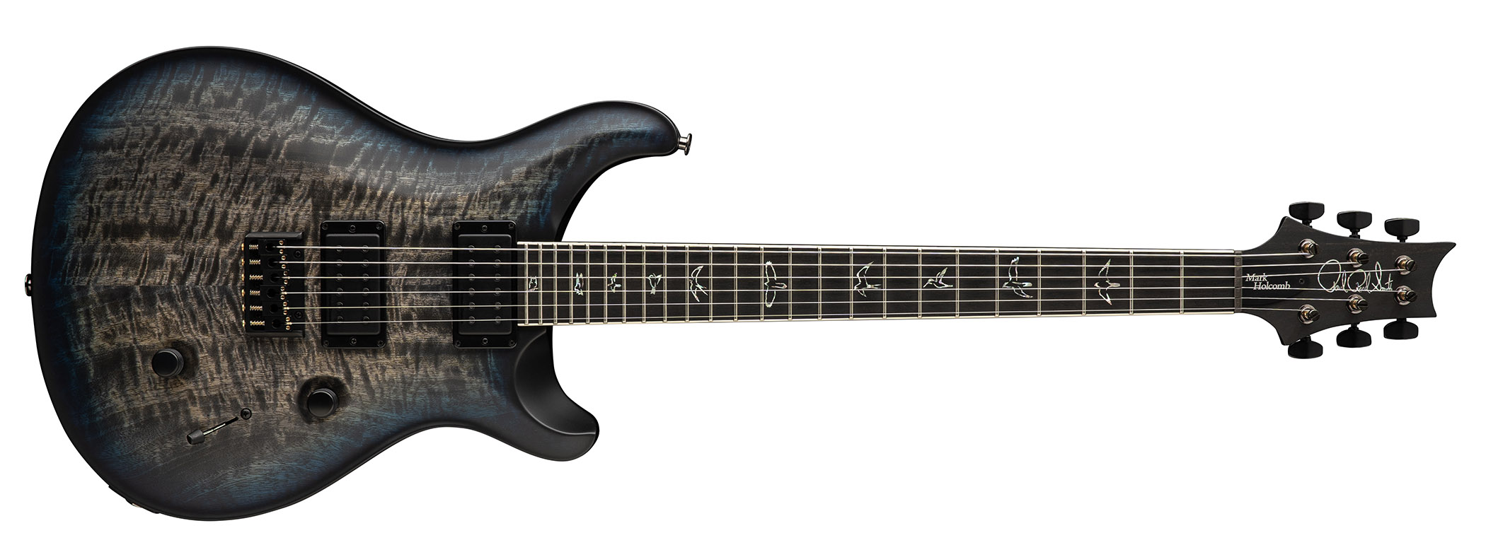 PRS Mark Holcomb: previously only a limited edition run, the Periphery guitarist's Core Series signature model is now part of the PRS Guitars catalogue, as the Maryland high-end brand continues its 40th Anniversary celebrations by keeping the releases coming each month.