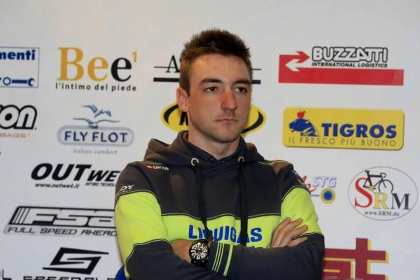 Elia Viviani (Liquigas-Cannondale) has London 2012 in mind.