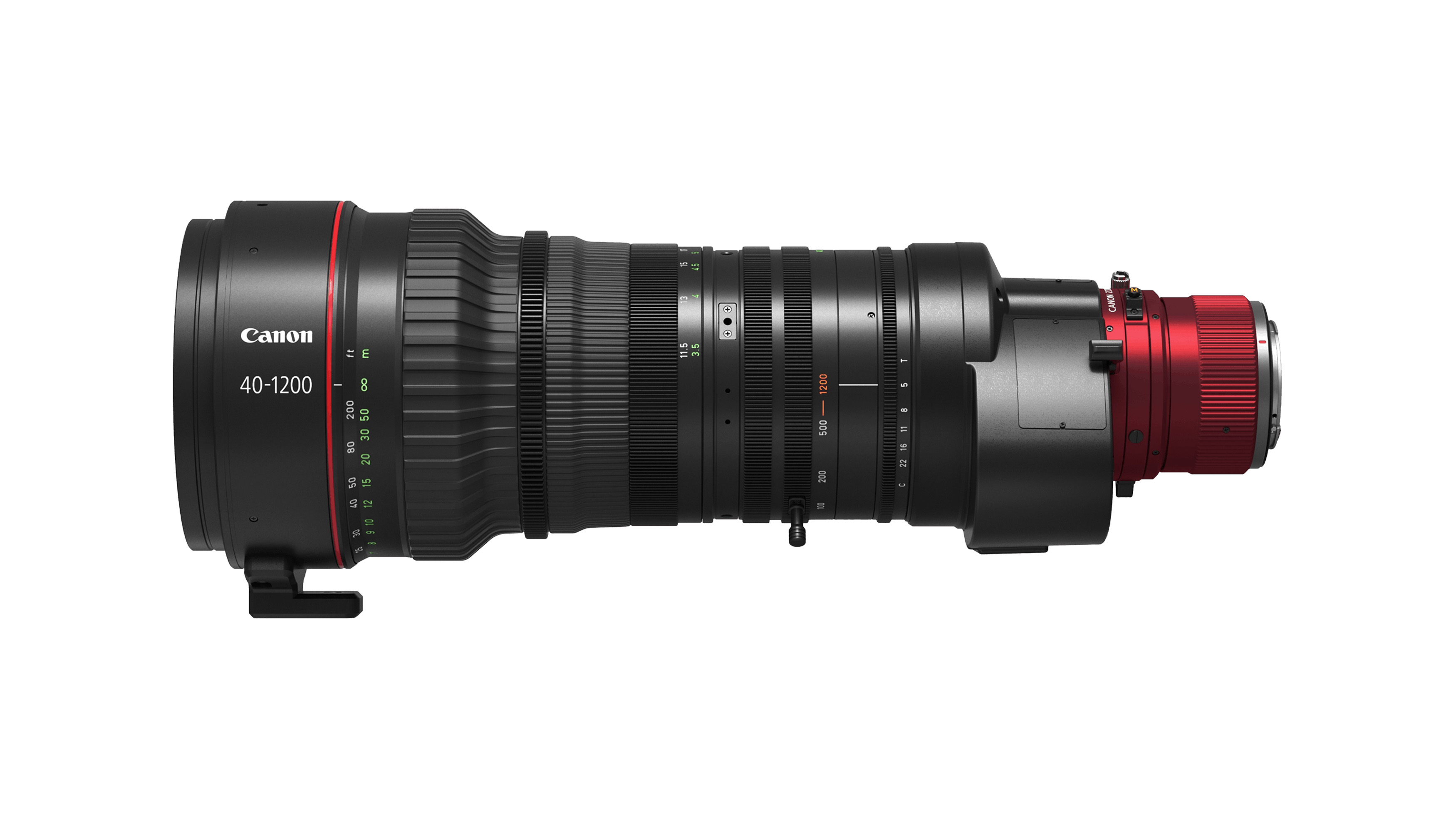 The Canon CineServo 40-1200mm lens