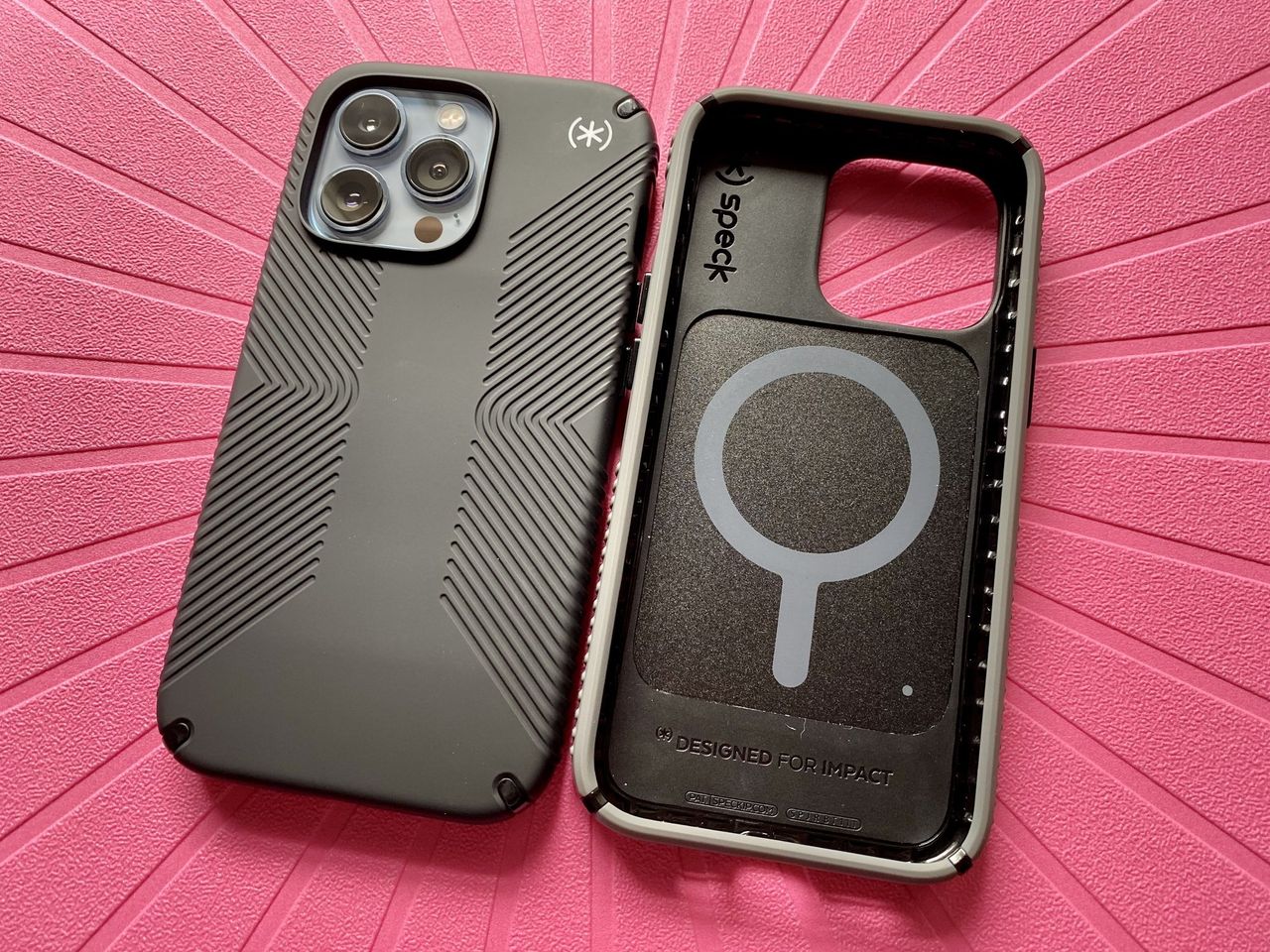 Speck Presidio2 Grip Magsafe Side By Side