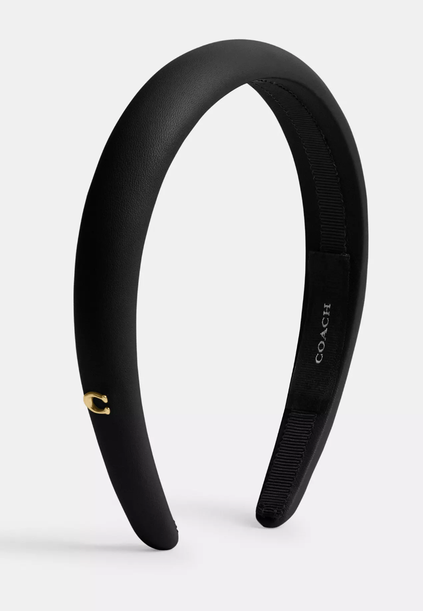 Coach, Leather Headband