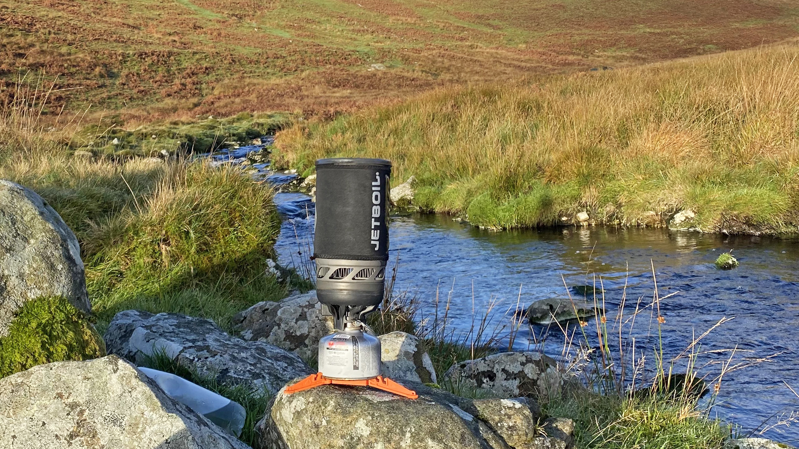 The Jetboil Flash in action