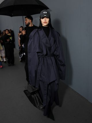 Amelia Gray attends the Balenciaga Paris Womenswear Spring-Summer 2025 show