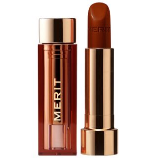 Merit Signature Lip Lightweight Lipstick in Tiger