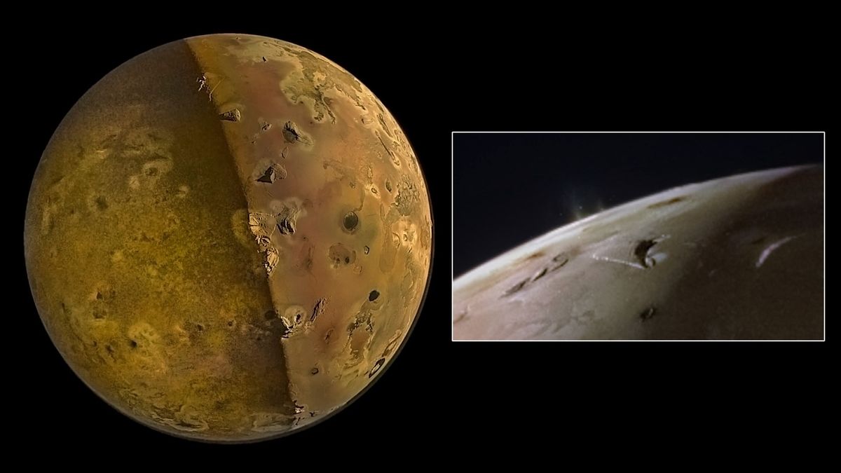 NASA's Juno Orbiter Captures Stunning Images of Jupiter's Moon Io | Sci.News