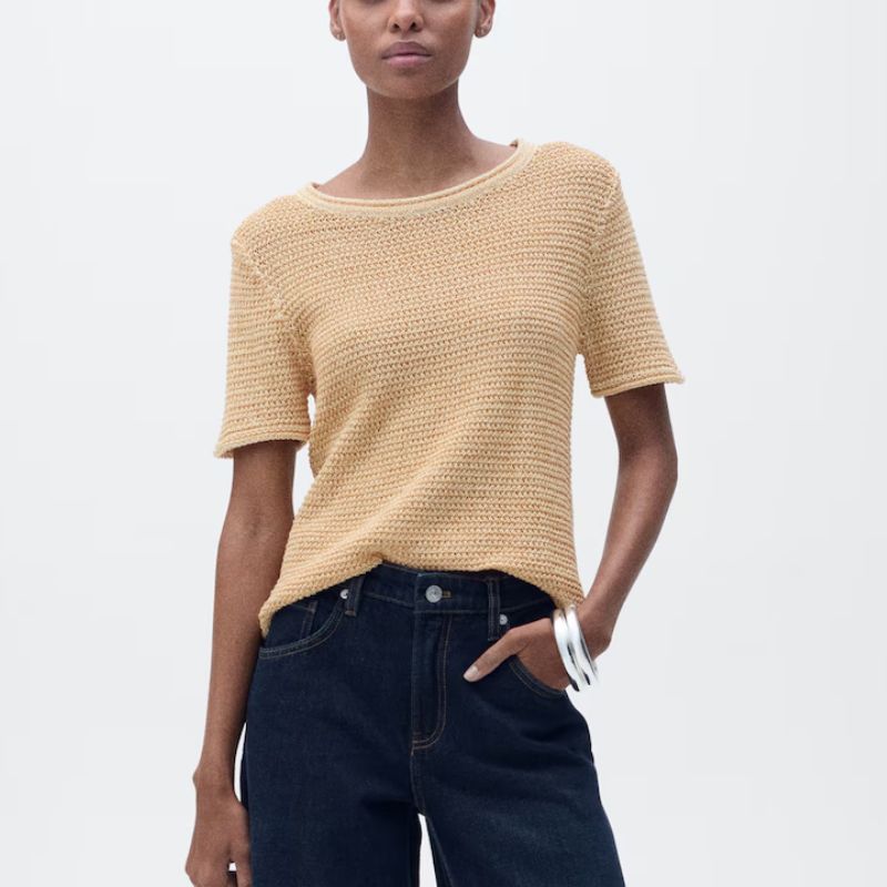 Image of soft brown top