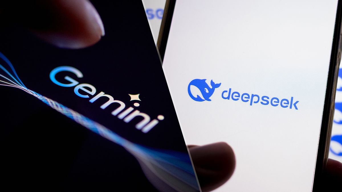 Gemini vs DeepSeek screenshot