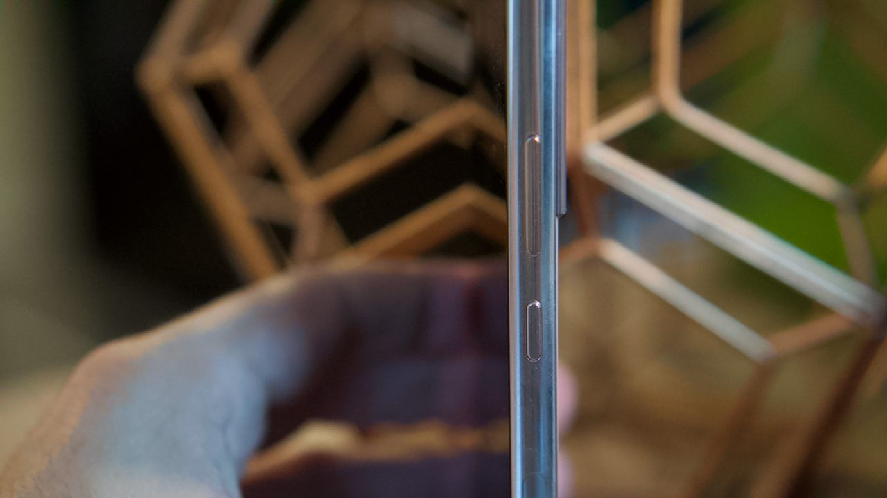 Side of the Samsung Galaxy S22 Plus