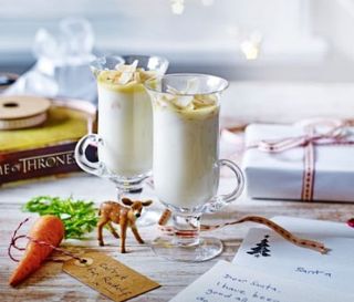 White chocolate hot toddy