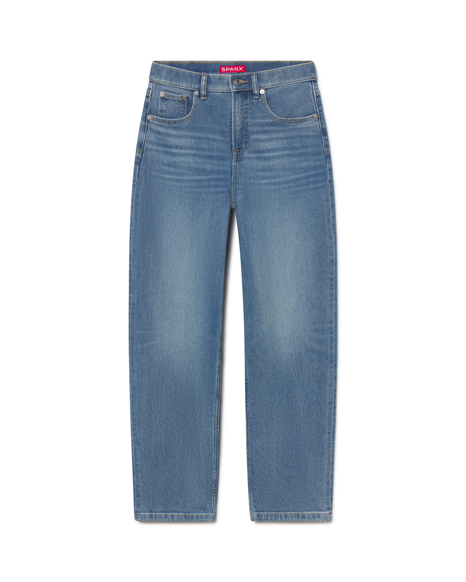 Spanx, 90s Straight Leg Jeans in Elysiain