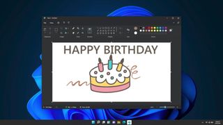 Dark mode in Windows Paint