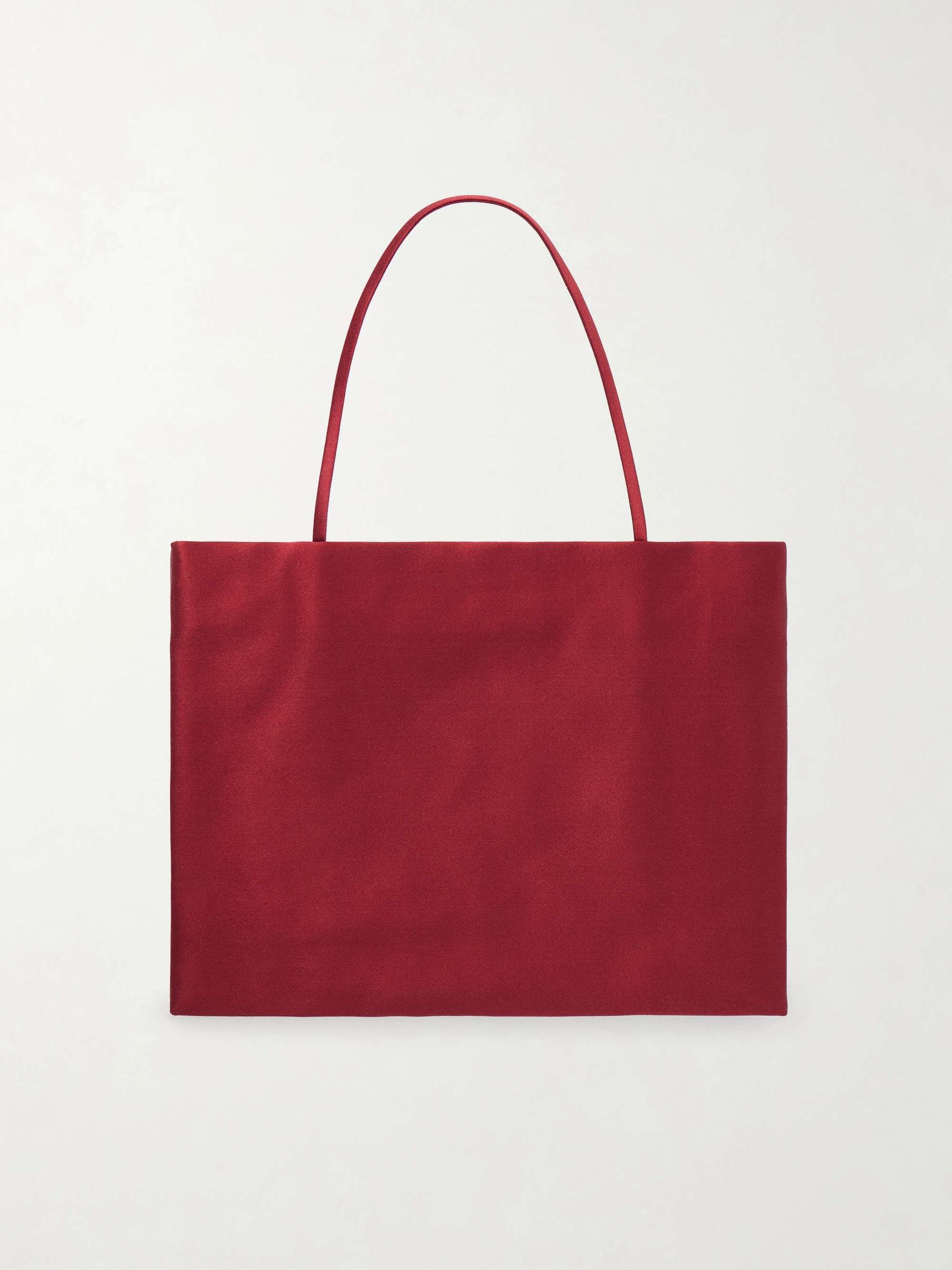 Cecily Large Silk-Satin Tote