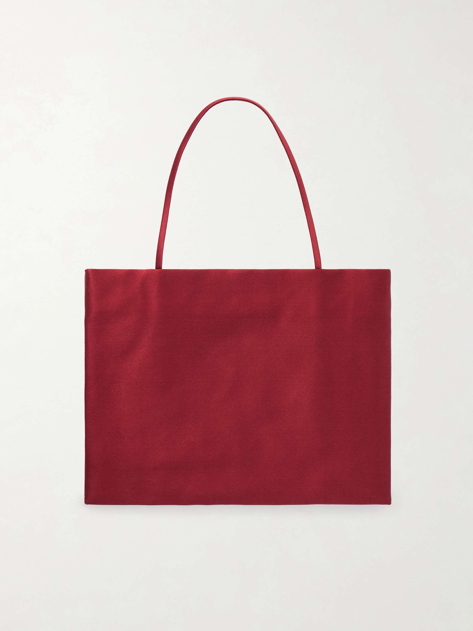 Cecily Large Silk-Satin Tote