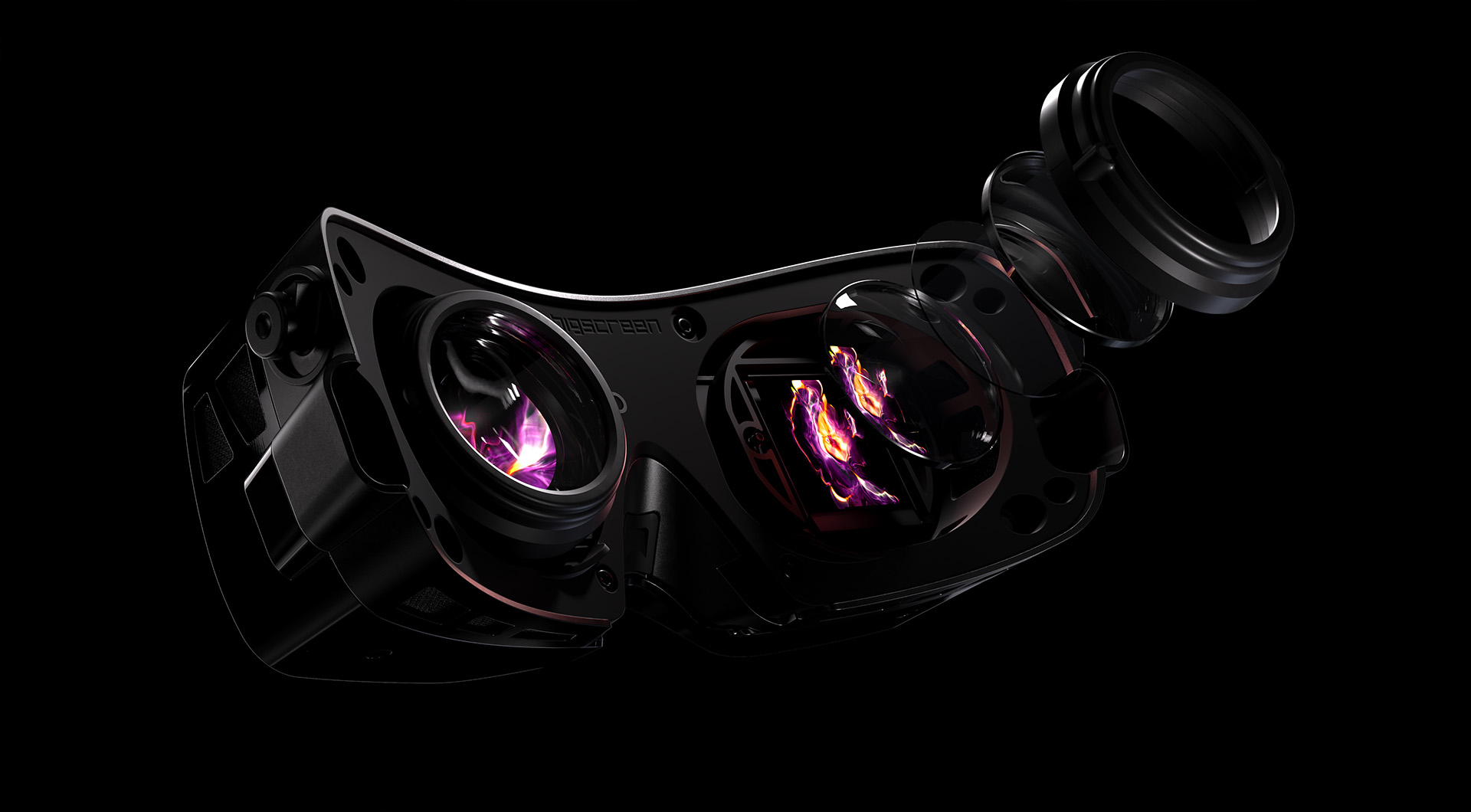 Bigscreen Beyond VR-Headset mit OLED-Panels