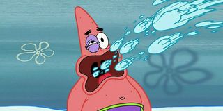 Patrick in Snowball Effect in Spongebob Squarepants.