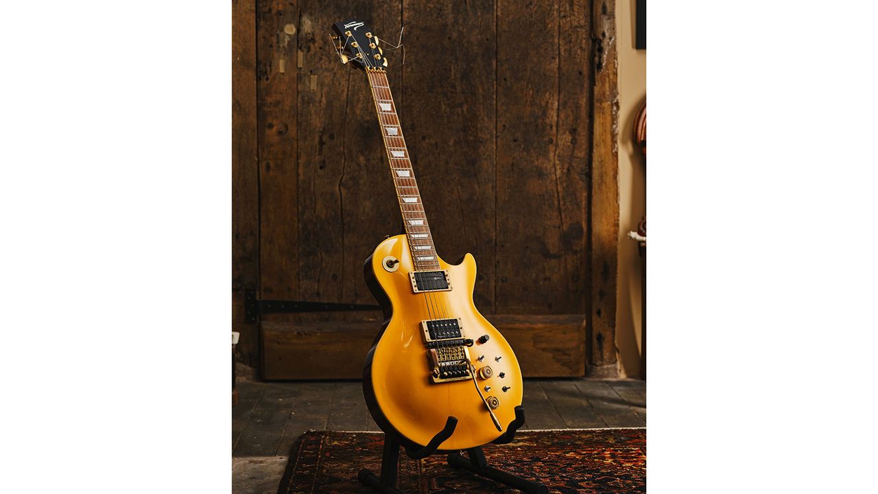 Robert Fripp Fernandes Gold Custom