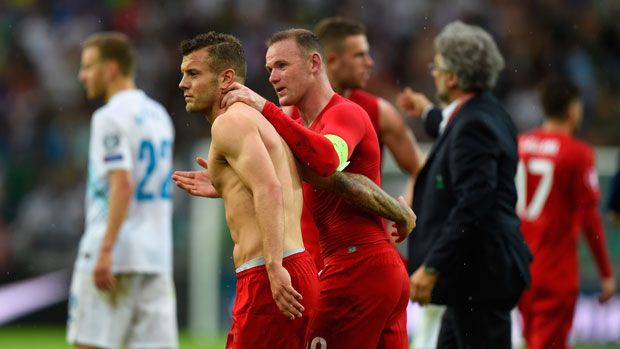 Rooney, Wilshere, England