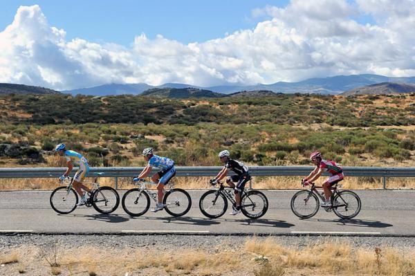 The four-man break was comprised of Josep Jufre (Astana), Dominik Roels (Milram), Xavier Florencio (Cervelo TestTeam) and Manuel Ortega (Andalucia - Cajasur).