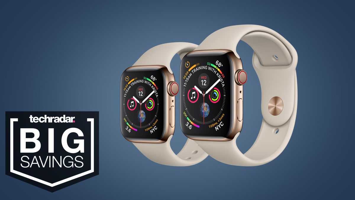 Apple Watch deal the Apple Watch 5 gets a massive 300 price cut at Amazon TechRadar