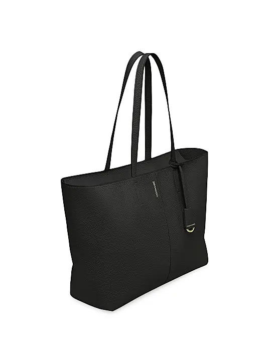 Maison de Sabre Large Leather Zipped Soft Tote