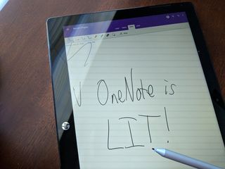 OneNote on Chromebook with pen