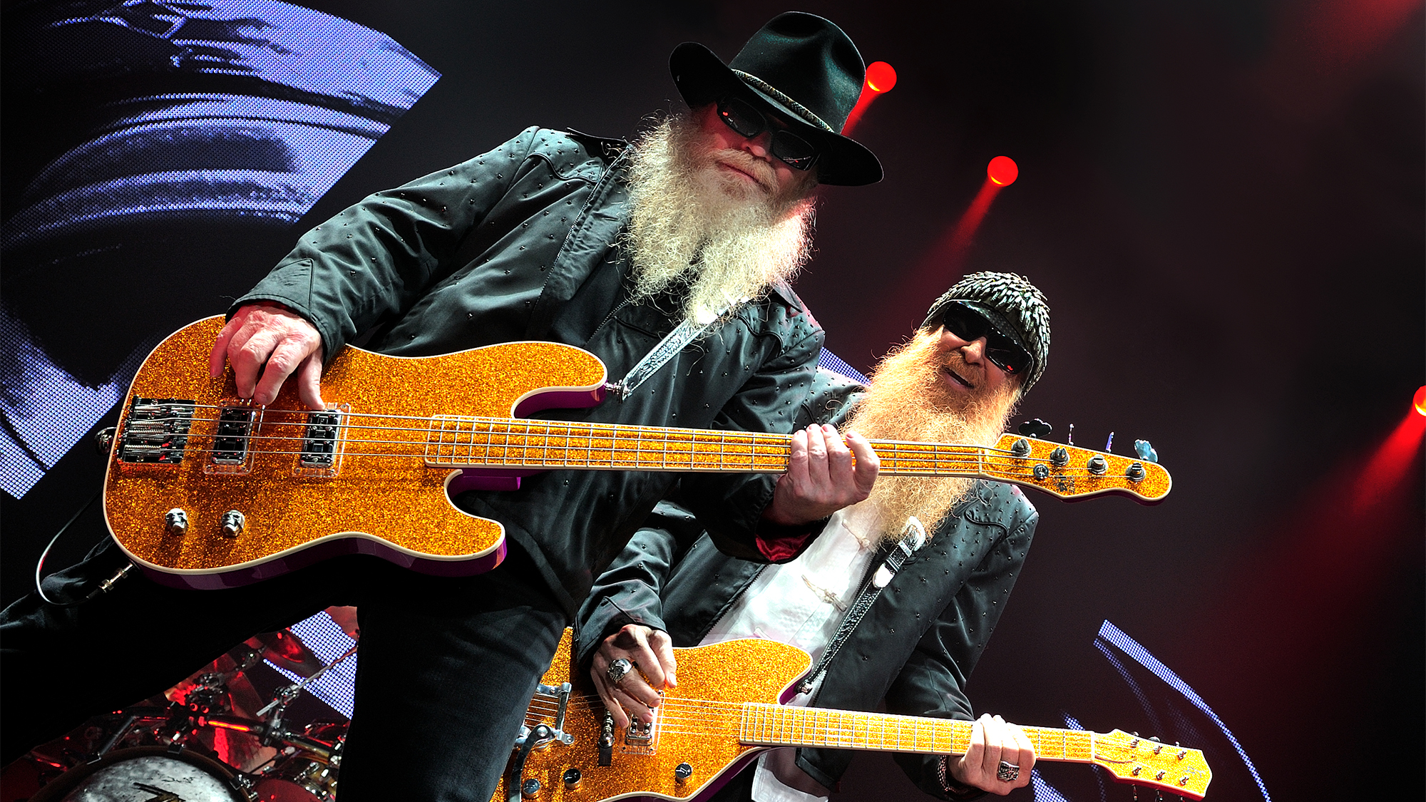 ZZ Top live at Wembley Arena, 28 October, 2009.