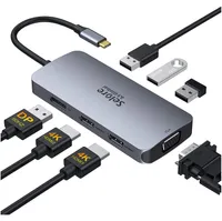 USB C Laptop Docking Station 10 in 1:&nbsp;was £59.99, now £39.00 at Amazon