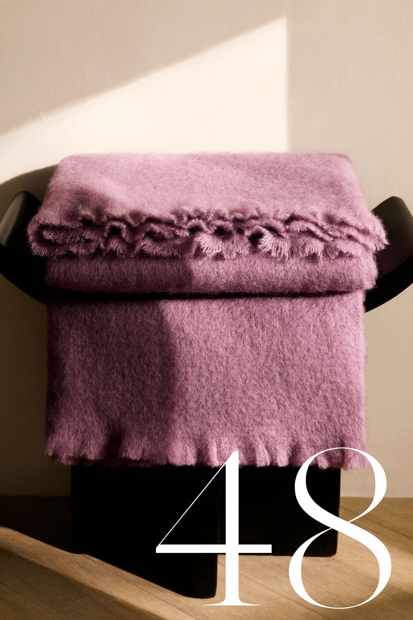 MANGO, Carded Wool Blanket - Home | Mango United Kingdom