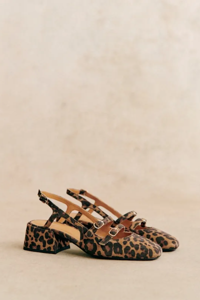 Sézane, Paula Babies in Leopard 