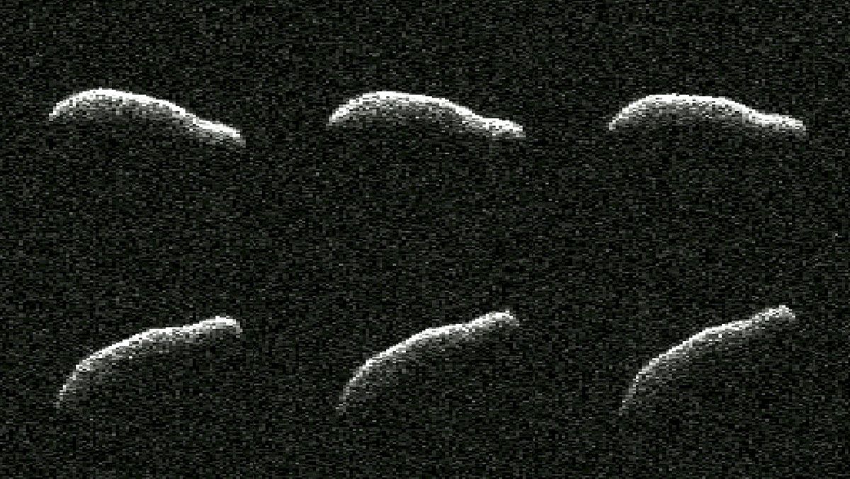 Asteroid 2011 AG5 has a similar size and shape as the Empire State Buidling.