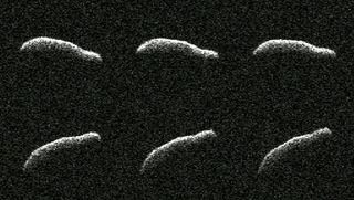 Asteroid 2011 AG5 has a similar size and shape as the Empire State Buidling.
