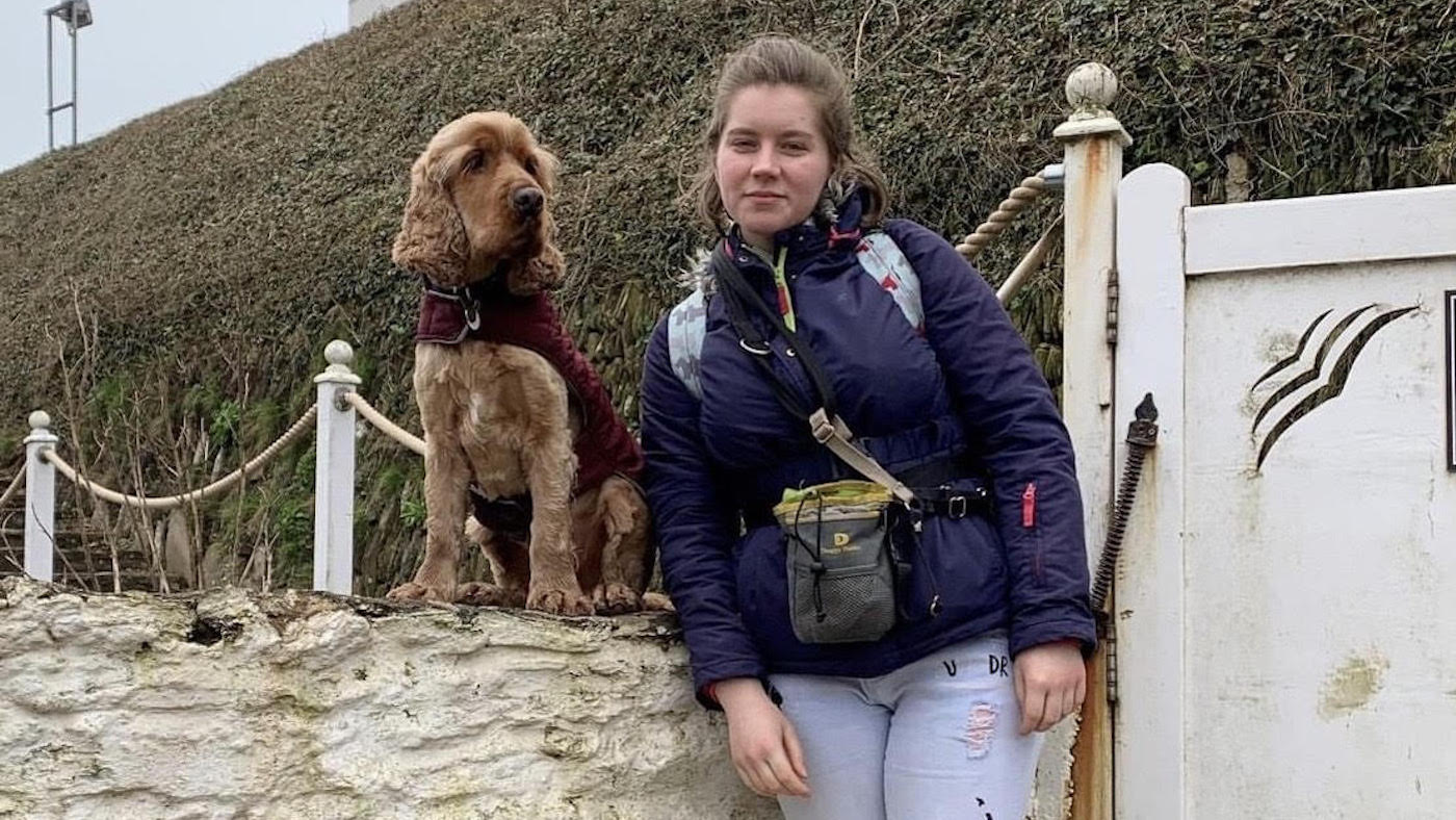 Hearing dog