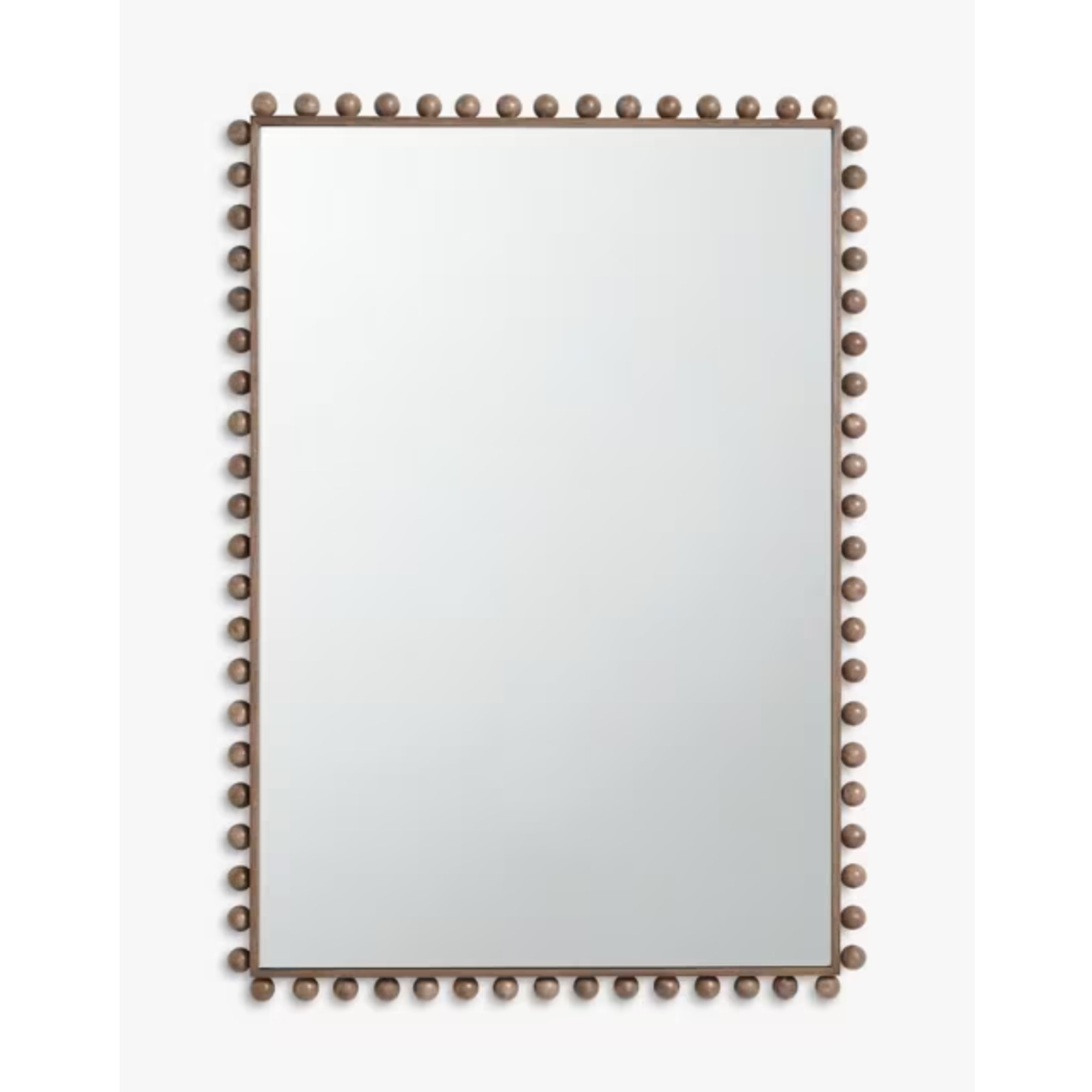 John Lewis Bobbin Rectangular Wood Frame Wall Mirror