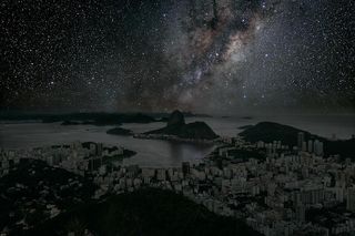 This starscape over Rio de Janeiro was captured in the Atacama Desert in Chile.