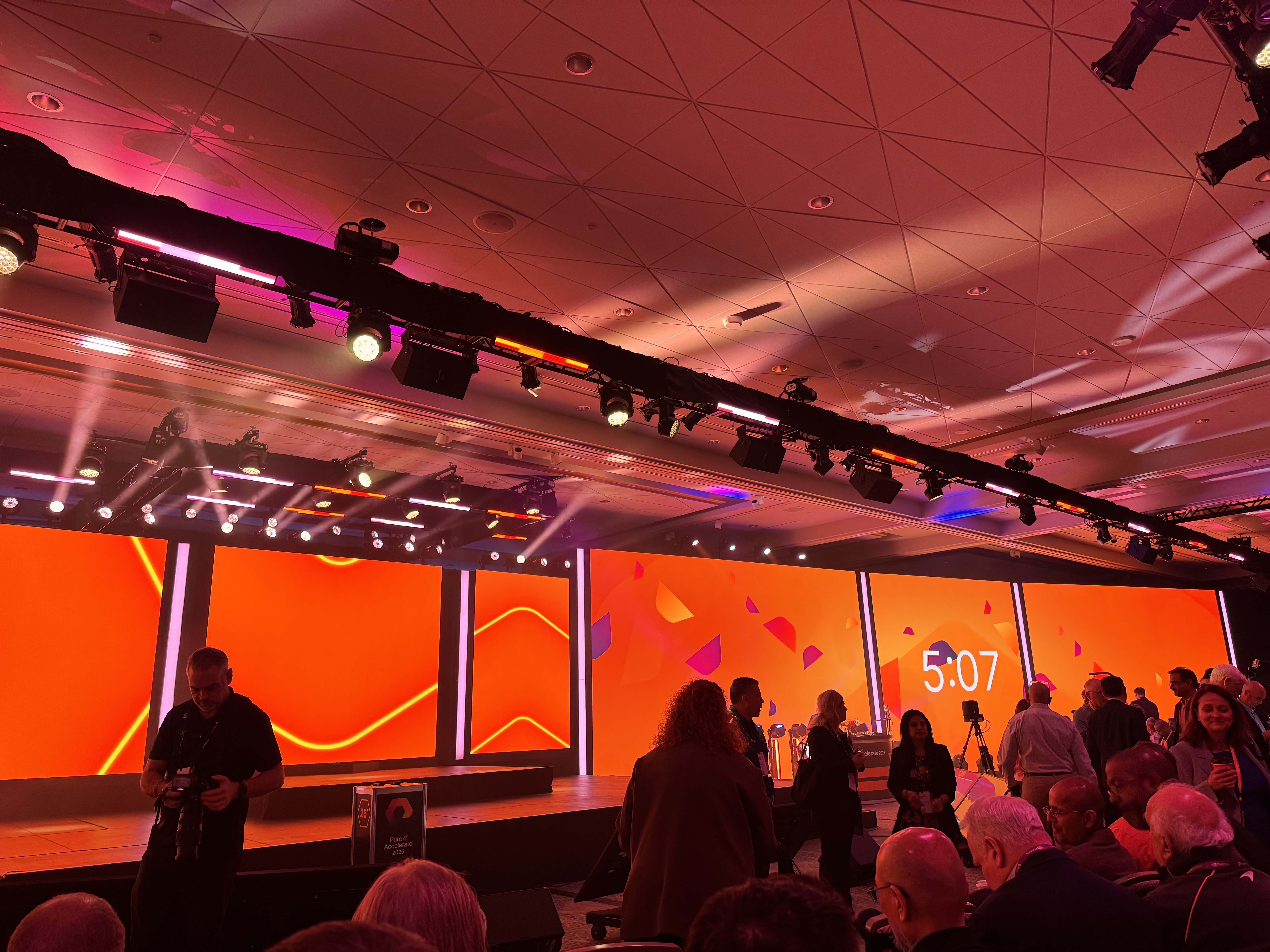 Pure Accelerate keynote stage