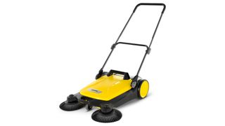 Kärcher Push Sweeper S 4 Twin leaf vacuum on white background