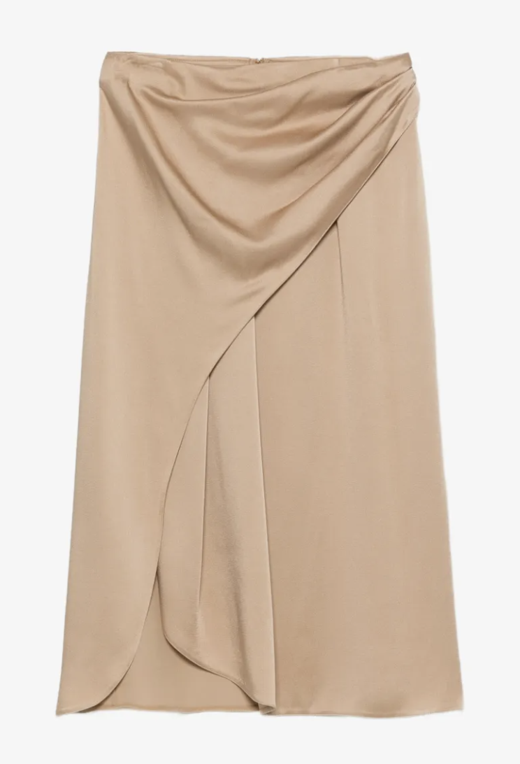 Elie Saab, Draped Wrap-Style Midi Skirt