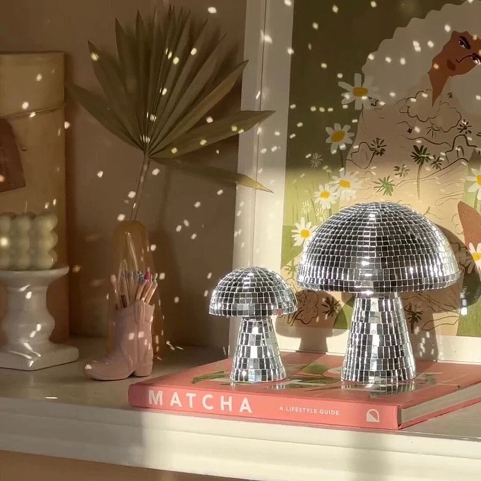The Eventful Details Disco Mushroom Decor
