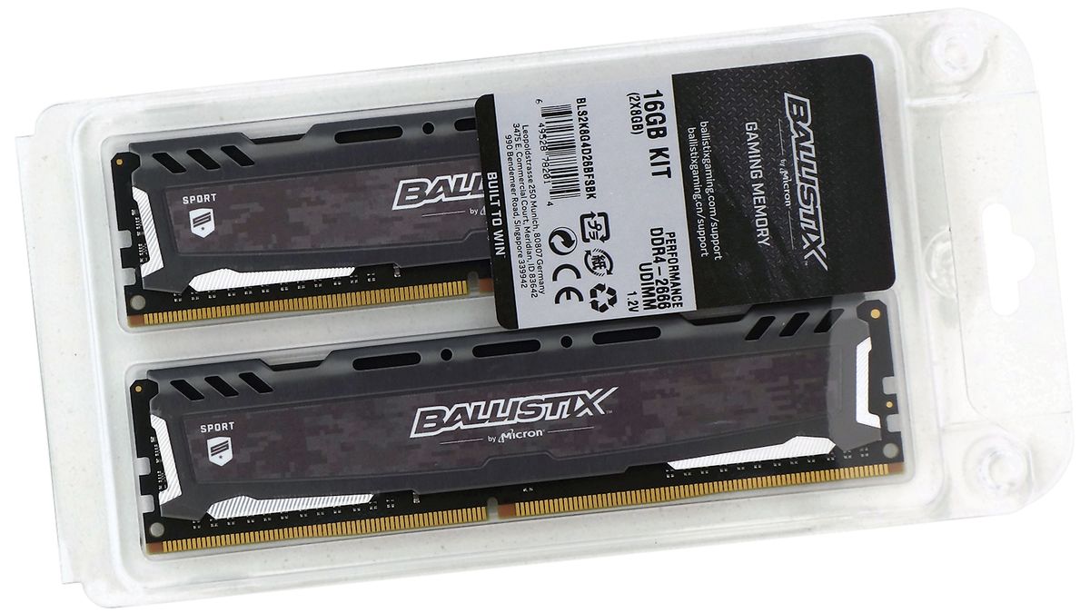 Ballistix Sport LT 16GB DDR4-2666 Review: Compatibility King? | Tom's ...