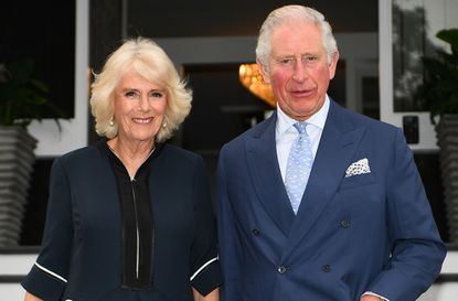 duchess camilla stuns navy jumpsuit new zealand royal tour