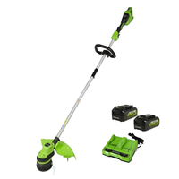 Greenworks  40V 13" Cordless String Trimmer/Weed Wacker + Edger