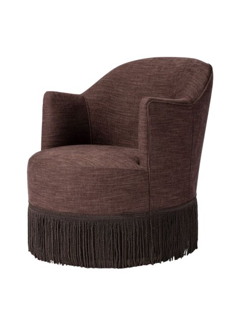 Ramsey Fringe Swivel Chair
