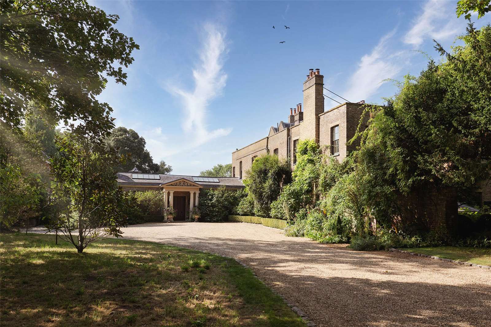 Stud House is in the grounds of Hampton Court and is the home of Evgeny Lebedev