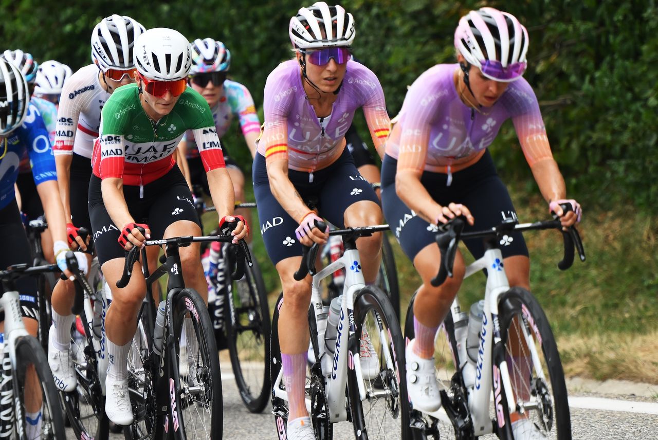 A pesar de “todo el ruido”, el enfoque multi-líder de UAE Team L'IMAD funciona, pero el Mont Ventoux podría cambiarlo todo en el Tour de France Femmes