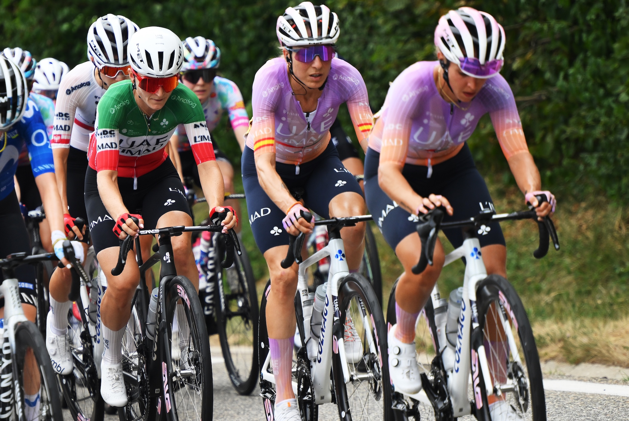 Despite 'all the noise', UAE Team L'IMAD's multi-leader approach working but Mont Ventoux could change everything at the Tour de France Femmes