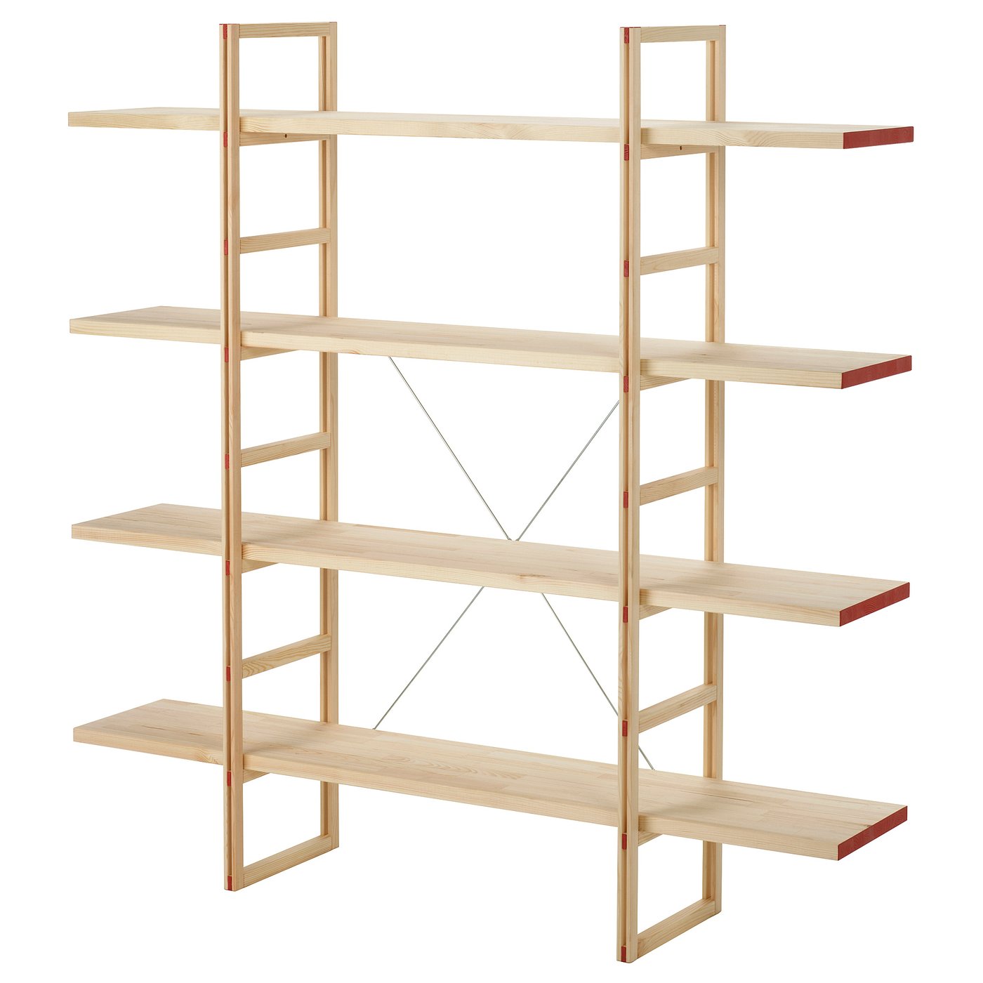 Ikea Ps 2026 Shelf Unit - Pine 63x13 3/4x63 1/4 "